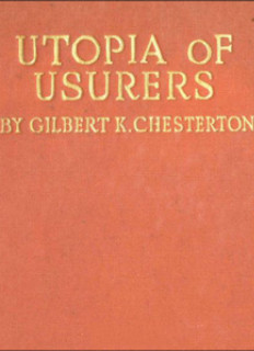 Utopia of Usurers